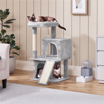 Therese 36″ H Multilevel Cat Tower with Double Condos