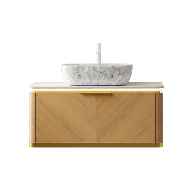 Meuble-lavabo de salle de bain 36 po DIPA, Chêne