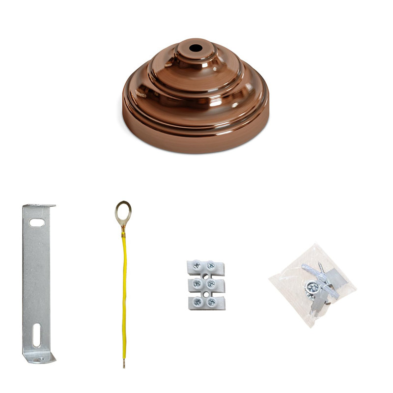 Ceiling Cord Grip Plate , Copper