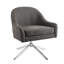 Chaise d'appoint pivotante Dezrae Mid Century-989160067