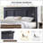 Farmhouse Platform Bedframe, Wood Bed Frame With 52" Tall Headboard-2119711912-2119711907
