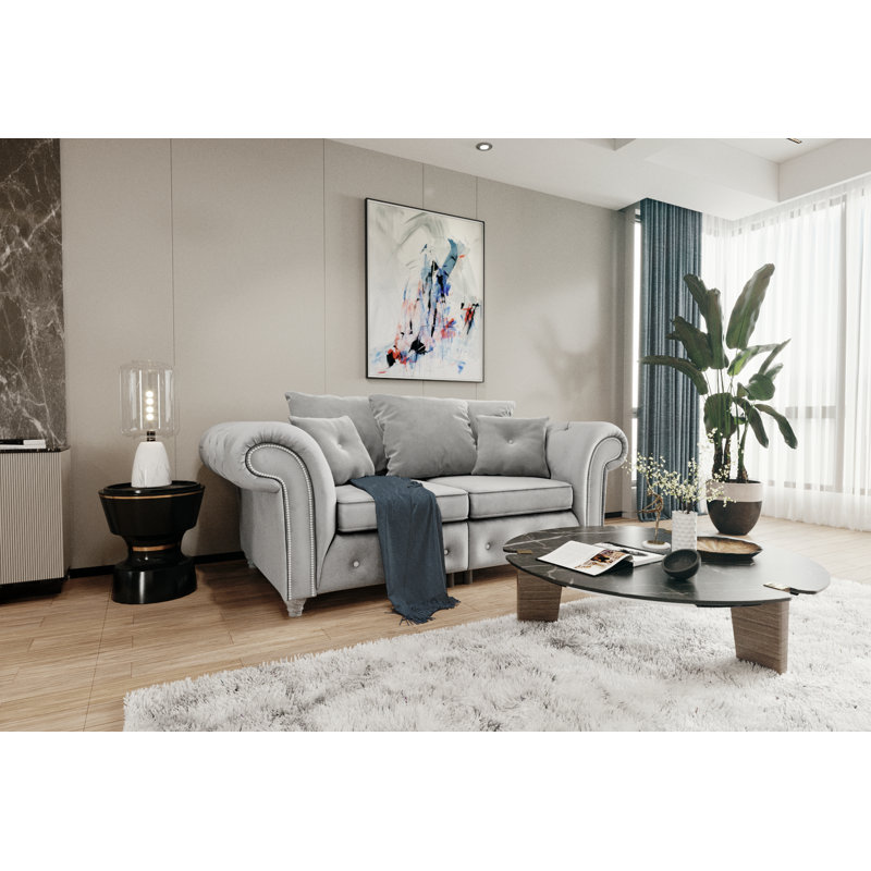Kensington 2 Seater Velvet Sofa