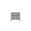 Table de chevet 2 tiroirs avec 4 pieds