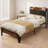 Twin XL Bed Frame with Storage Headboard and Charging Station, Solid Metal Platform, Noise-Free, No Box Spring Needed, Easy Assembly-1254593844