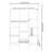 Multi-Tier Wall Mounted Acrylic Bookcase Clear Bookshelf-1201846858