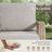 Patio Aluminum 5 Person Conversation Set With Concrete Nesting Coffee Tables-1350313425