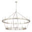 Sutton - 28 Light Chandelier - Champagne Silver Leaf-802889136