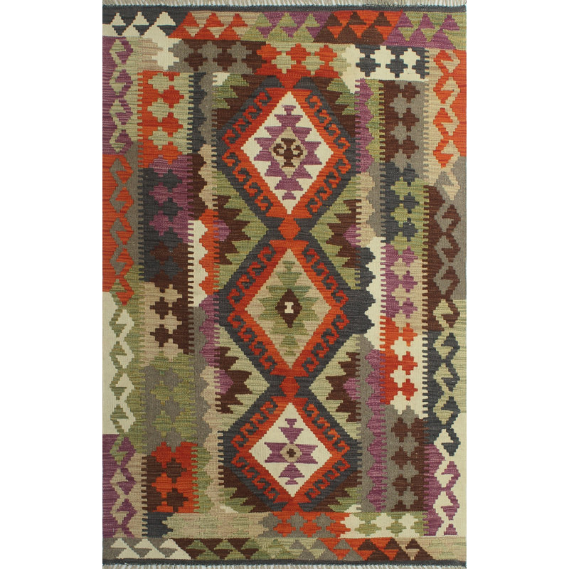 Hults Wool Southwestern Indoor Rug
