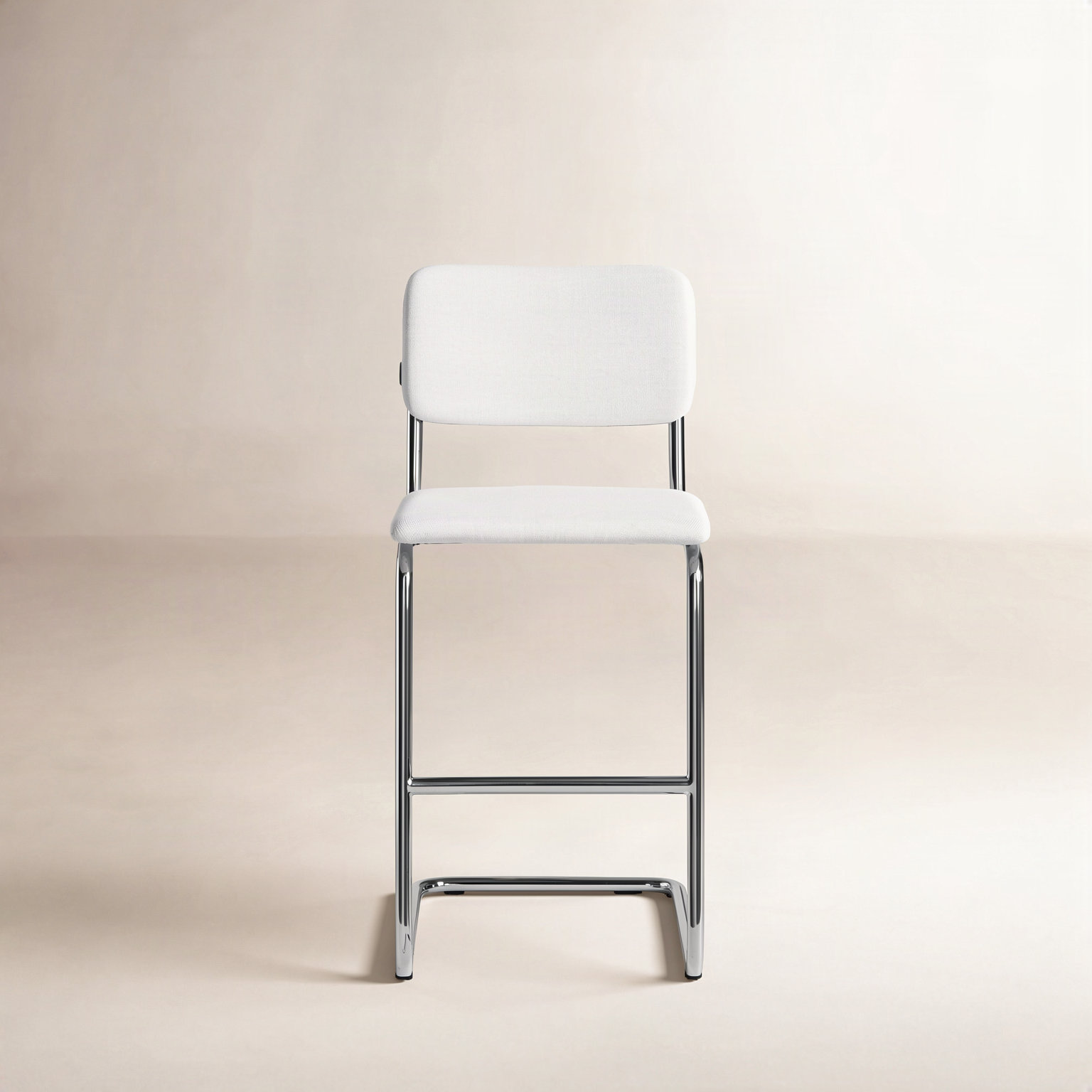 Walsh Bar and Counter Stool, White, Bar Stool (30” Seat Height)
