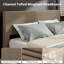 Full/Queen/King Bed Frame with Wingback Headboard - 4 Storage Drawers, Corduroy Upholstered, No Box Spring-1111480529-1111480540
