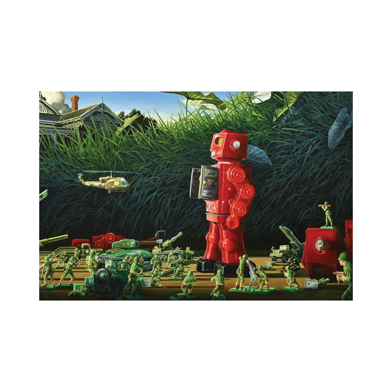 Shoot To Kill by Ross Jones - Wrapped Canvas Print, 20.32 cm H x 30.48 cm W