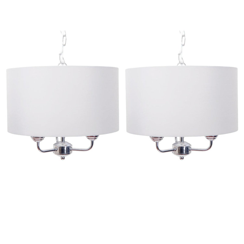 Landwehr 3 - Light Pendant, Polished Chrome