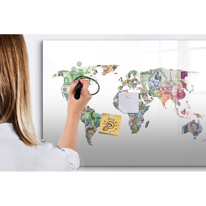 Magnetic Glass Dry Erase Board