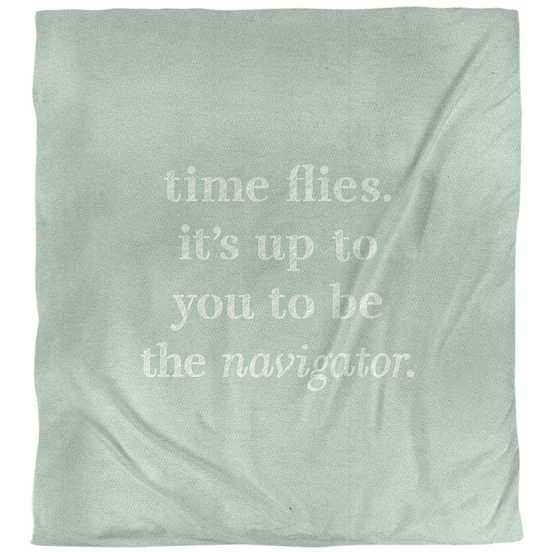 Housse de couette réversible simple Quotes, Housse de couette pour très grand lit, Vert / blanc