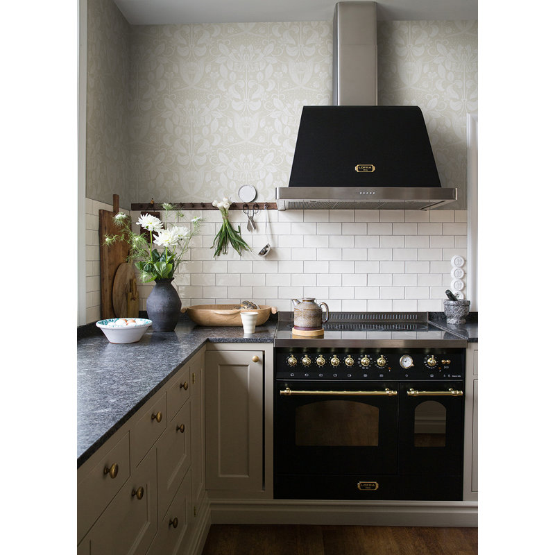 Ingrid Floral Wallpaper Roll, Bone