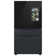 Bespoke 4-Door French Door Refrigerator (29 cu. ft.) with Top Left and Family Hub Panel - Middle and Bottom Door Panels