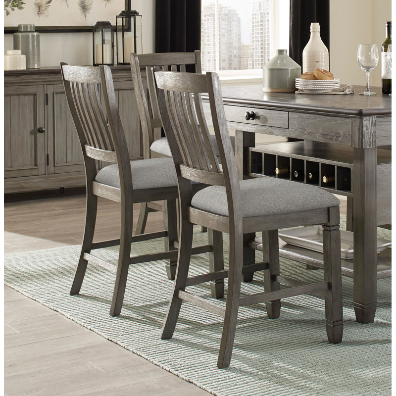 Counter Height Chairs 2Pc Set