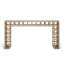 Corinne 61'' W Glass Console Table