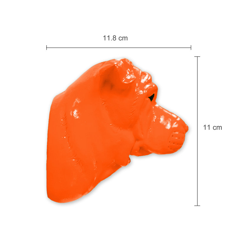 Swenson Plastic Wall Wall Hook, Amber