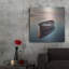 «Wooden Boat On Still Water» par Rey Klimt, art mural en métal