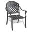 Mobilier de patio en fonte d'aluminium avec coussins-955654788