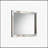 Voeville II Platinum Finish Mirror