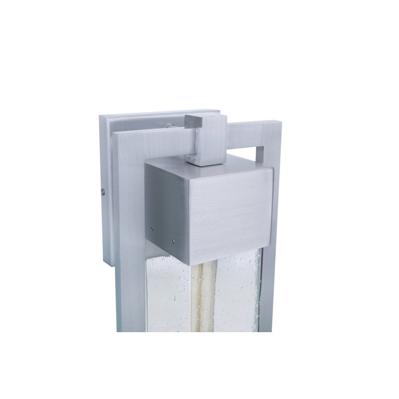 Perimeter Wall Light, 21.75" H x 8.38" W x 6.13" D, Satin Aluminum