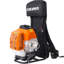 Sac à dos 4 en 1, outil de coupe multifonctionnel, système de jardinage à 2 temps 52CC avec scie à gaz, taille-haie, coupe-herbe et coupe-brosse Conforme EPA