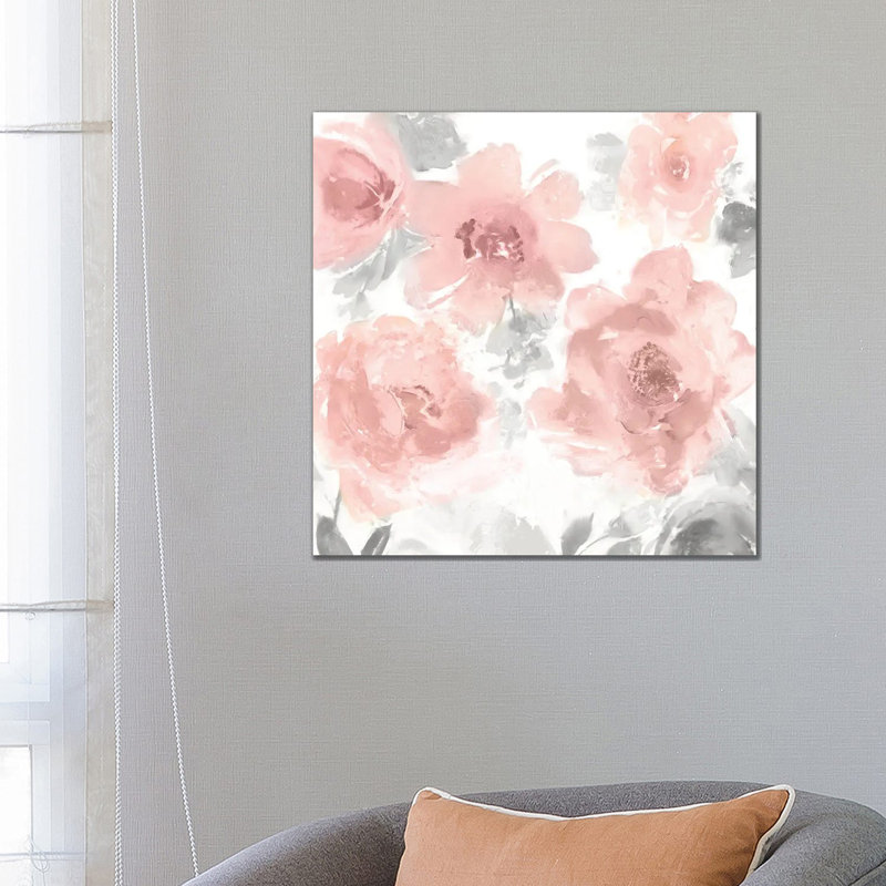 Springtime Pink Blush I by Kelsey Morris - Wrapped Canvas Painting, 66.04 cm H x 66.04 cm W x 1.91 cm D