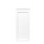 Armoire à vin blanc avec tablettes pour garder votre salle de travail propre et bien rangée pour les repas - option de couleur