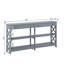 Console 2 tiroirs 60 po avec tablettes Lemay-304351188-346593362