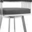 Tabouret de bar pivotant en similicuir Mod-532434696-532434677