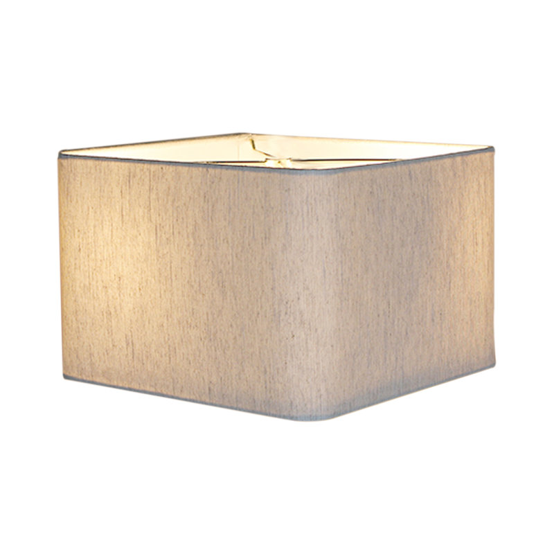 Linen Square Lamp Shade, 10" H x 16" W x 16" D 