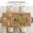 63'' Dining Table For Kitchen-1256496784
