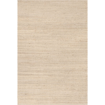 Tapis en jute et coton Helton Farmhouse