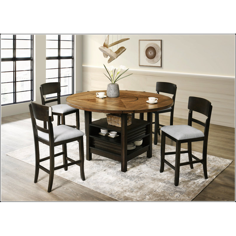 Chaise de salle à manger rembourrée 2pc