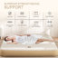 Matelas gonflable simple matelas de camping matelas gonflable durable, pompe électrique, housse de matelas à plateau lisse, matelas gonflable portable pour tente, maison, voyage et invités