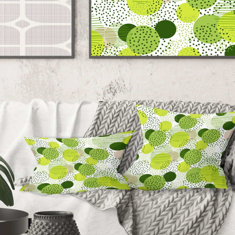 Circular X Lumbar Pillow