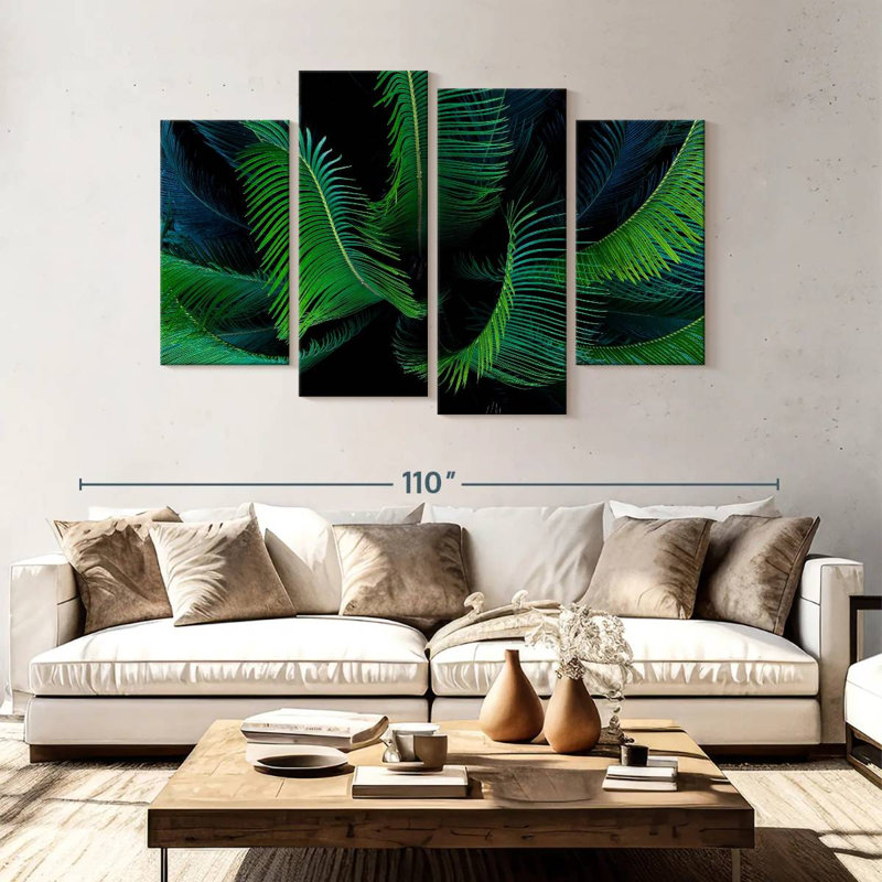 Harnek Sago Palm, H 54 po x l 84 po