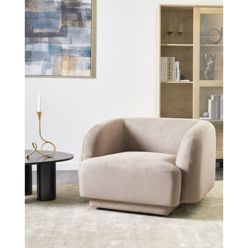 Armchair SKJANES, Taupe