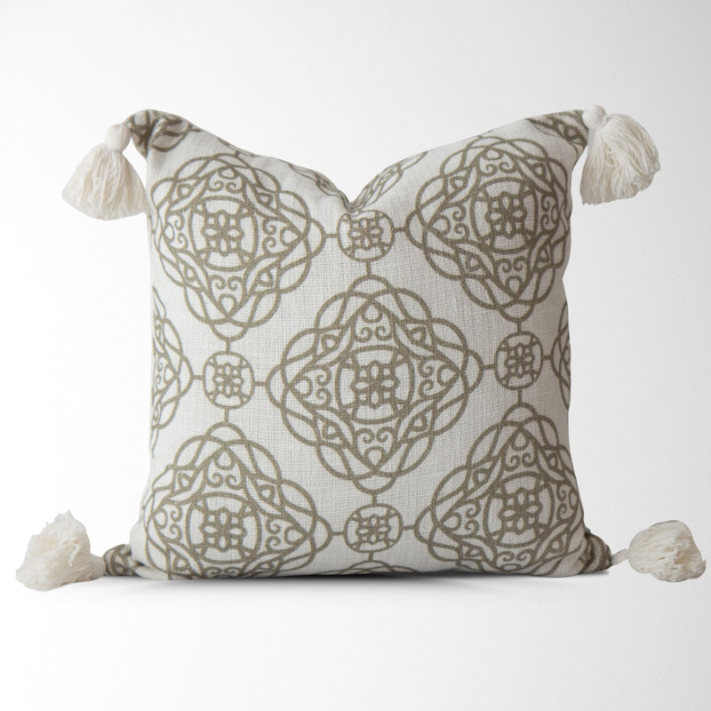  100% Cotton Throw Square Pillow Cover, Navy