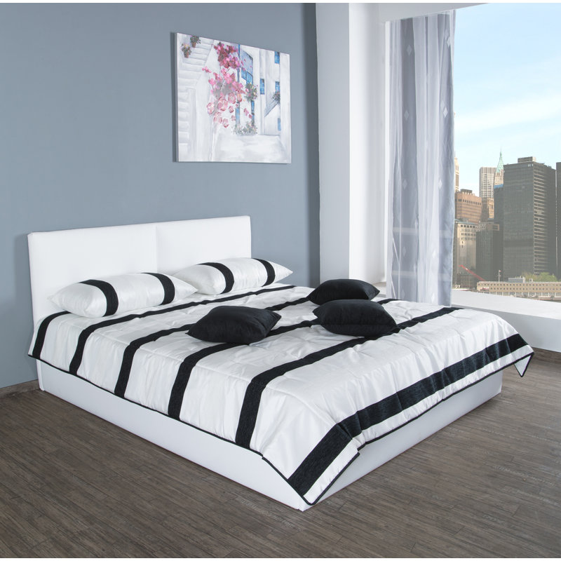 Georja Polyester Striped Bedspread, 120 x 200 cm