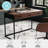 Martha Stewart Ollie 3 Drawer Home Office Desk with Metal Frame and Hardware-89946228