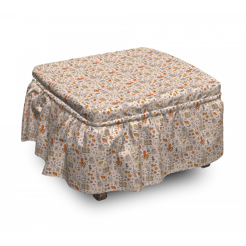 Housse pour repose-pieds ocean adventure kids