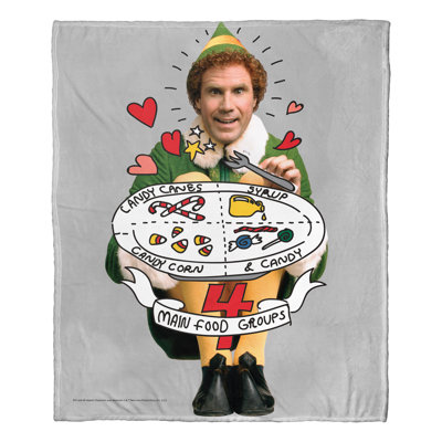 Jeté en soie 4 pièces Warner Bros. Elf