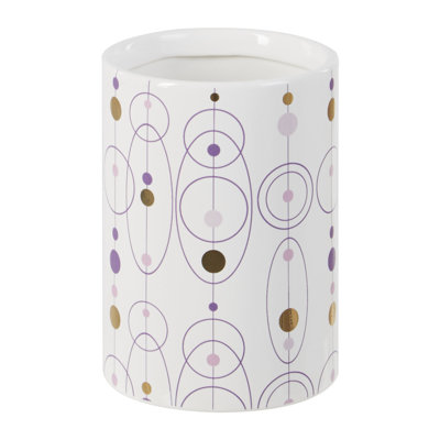 Weirton Ceramic / Porcelain Bathroom Storage Container Bathroom Tray Tumbler