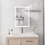 Armoire de salle de bain avec miroir à fixation murale à DEL pour salle de bain-1674150032