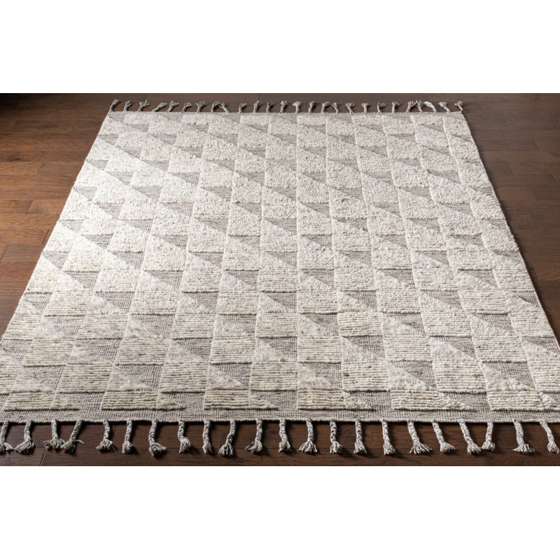 Sahara Wool Geometric Area Rug, Rectangle 2' x 3'