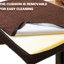 Lit superposé pour animaux de compagnie avec coussin et bloc-notes, marche amovible pour chiens et chats, intérieur, marche plateforme, solide à plusieurs niveaux