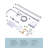 Floor Mounted Freestanding Tub Filler with Diverter and Handshower-112291753
